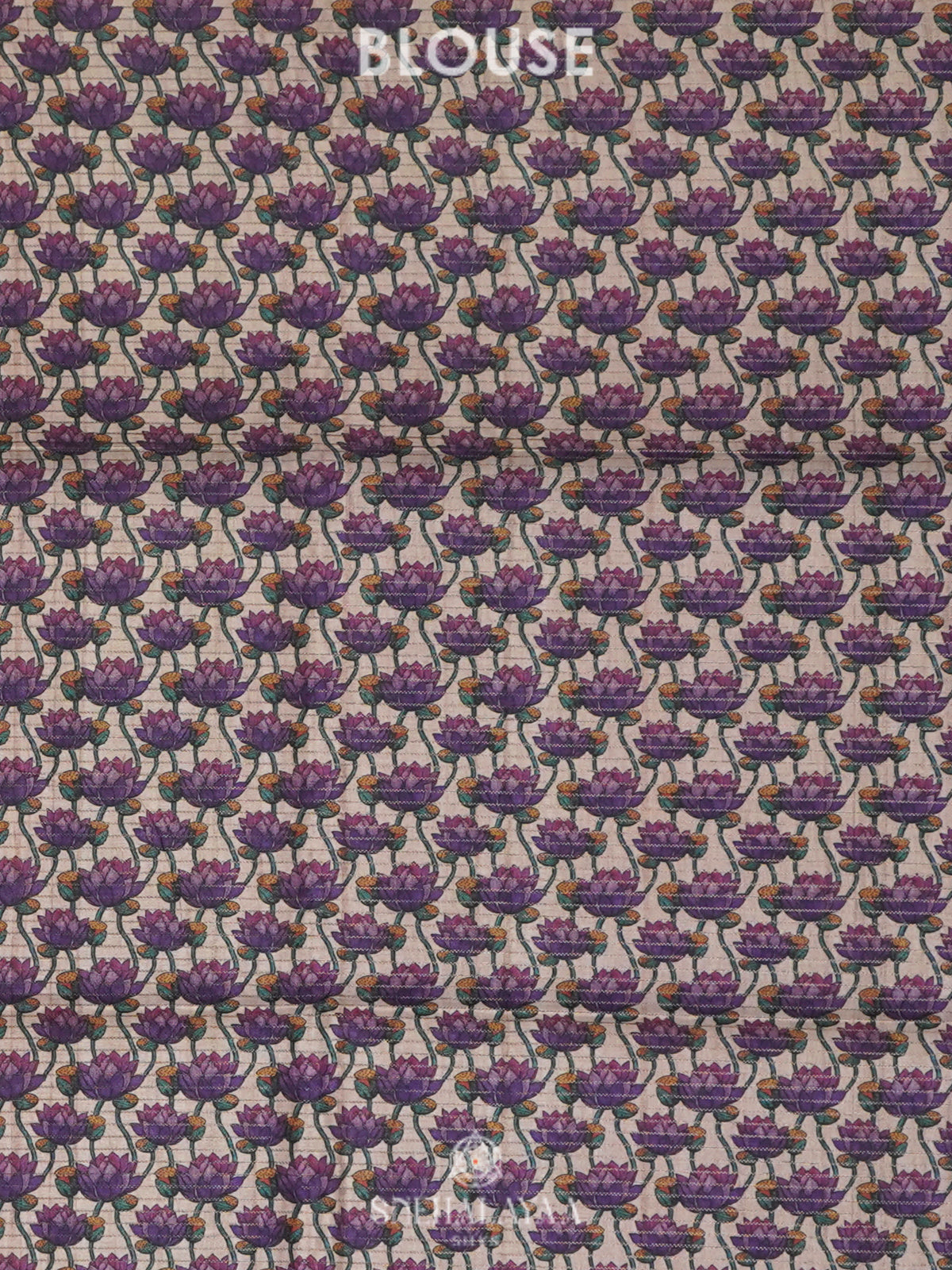 Plum Tussar Saree