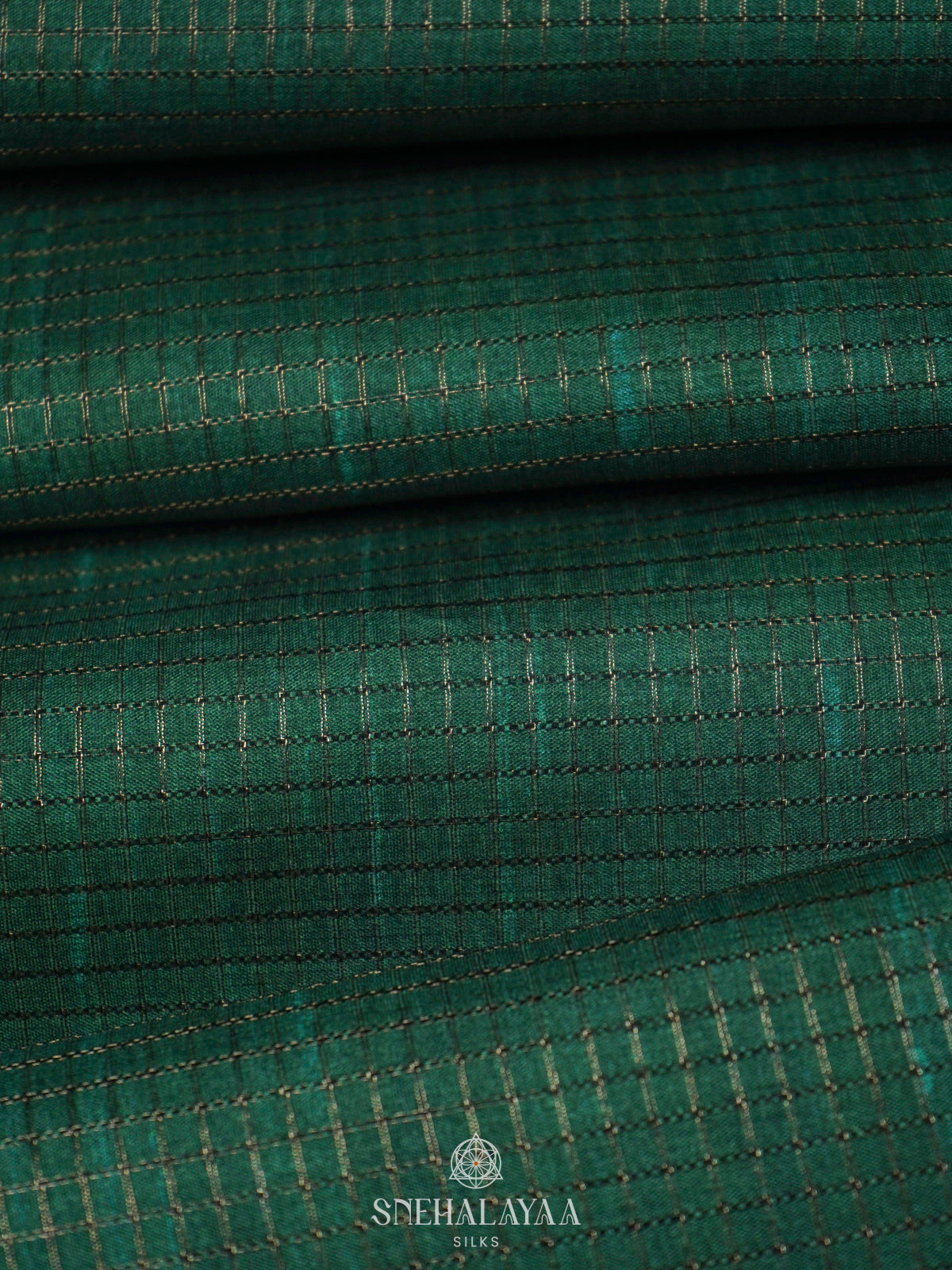 Green Tussar Saree