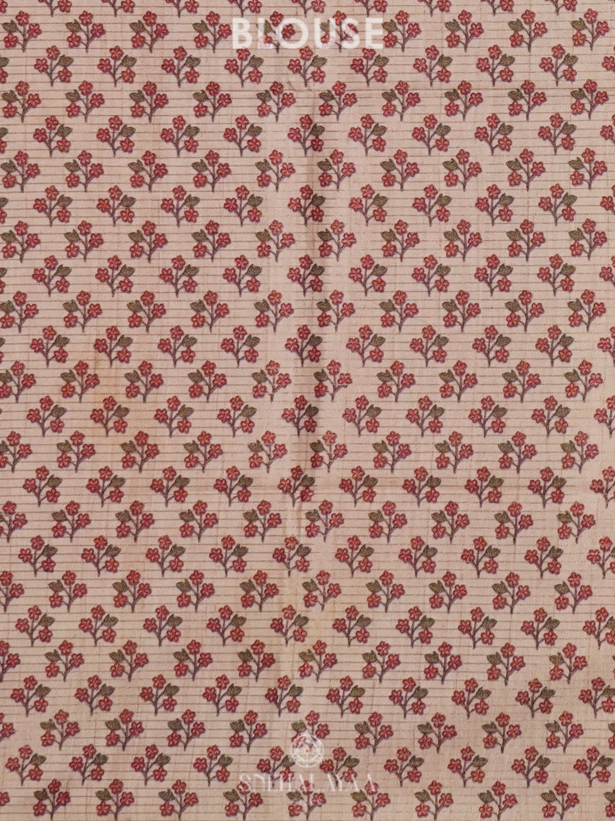 Pink Tussar Saree
