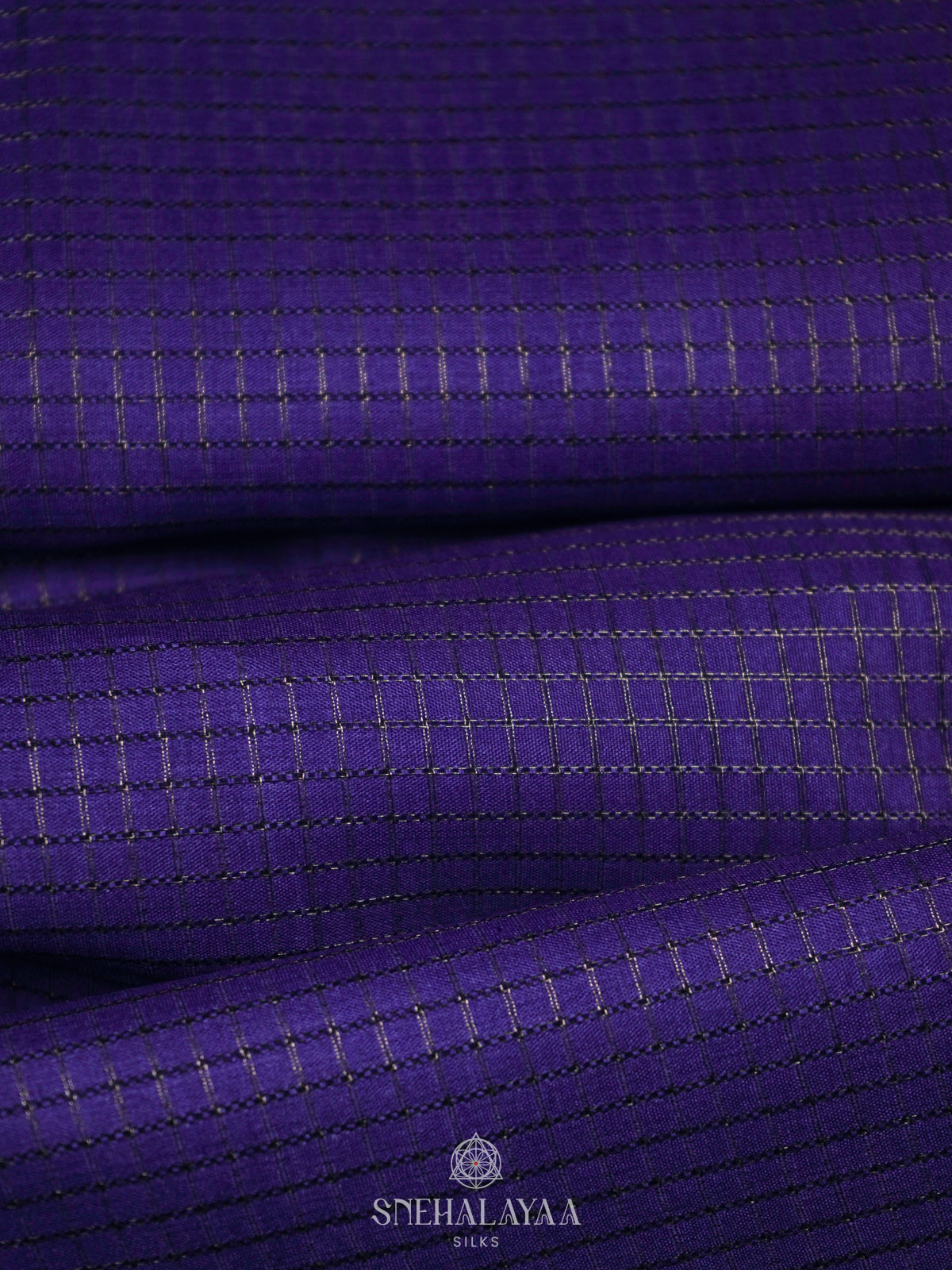 Purple Tussar Saree