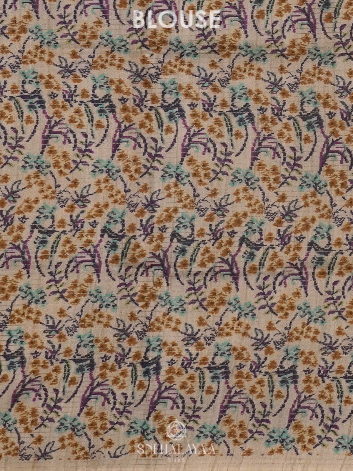 Mustard Tussar Saree