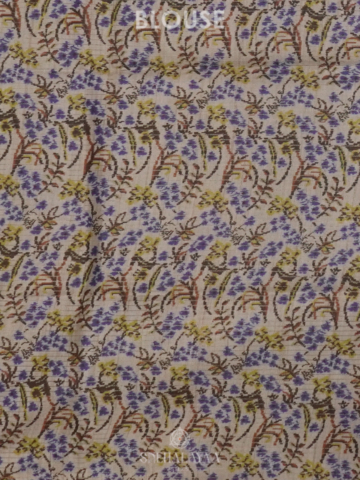 Purple Tussar Saree