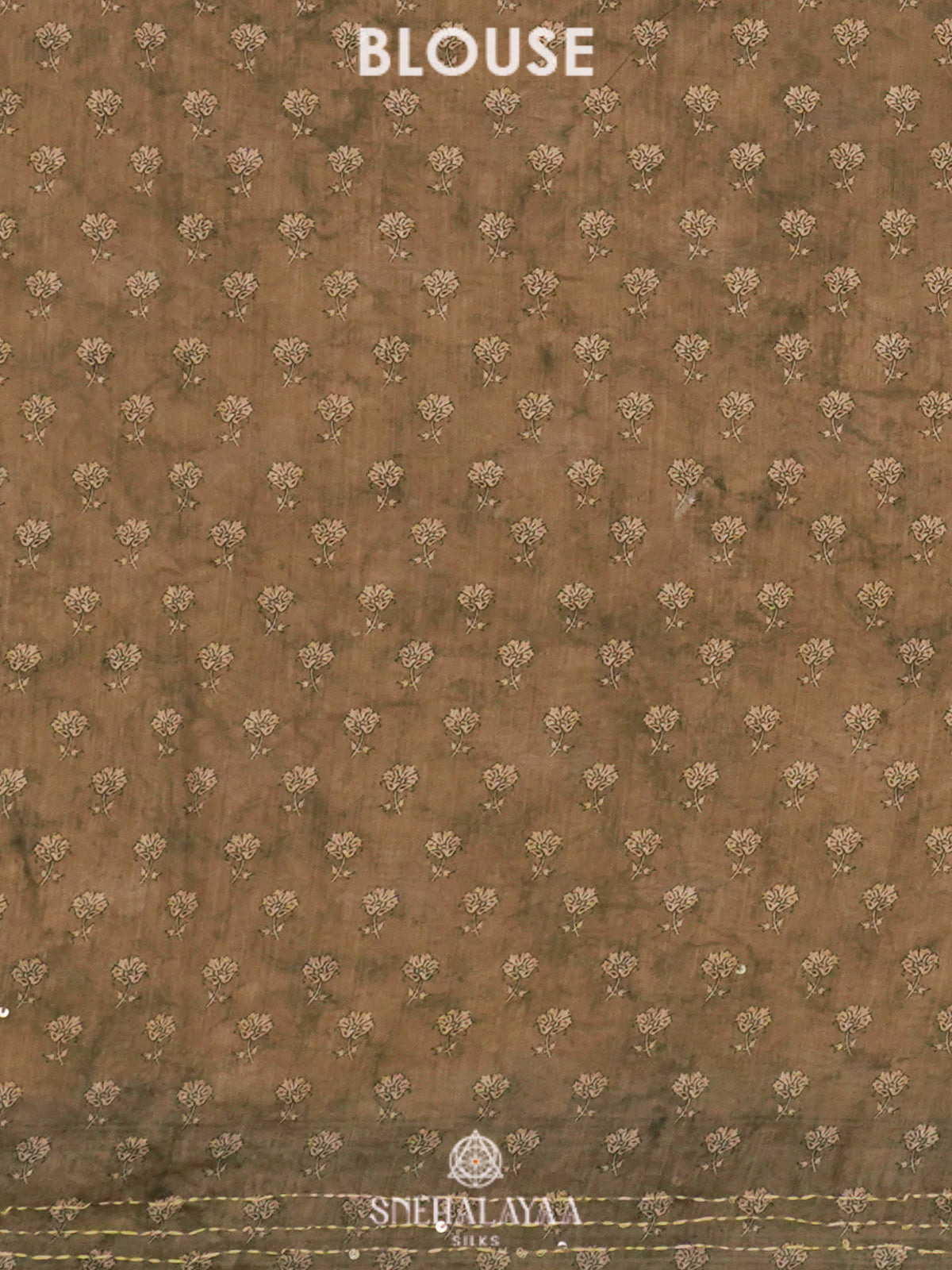Mustard Linen Saree