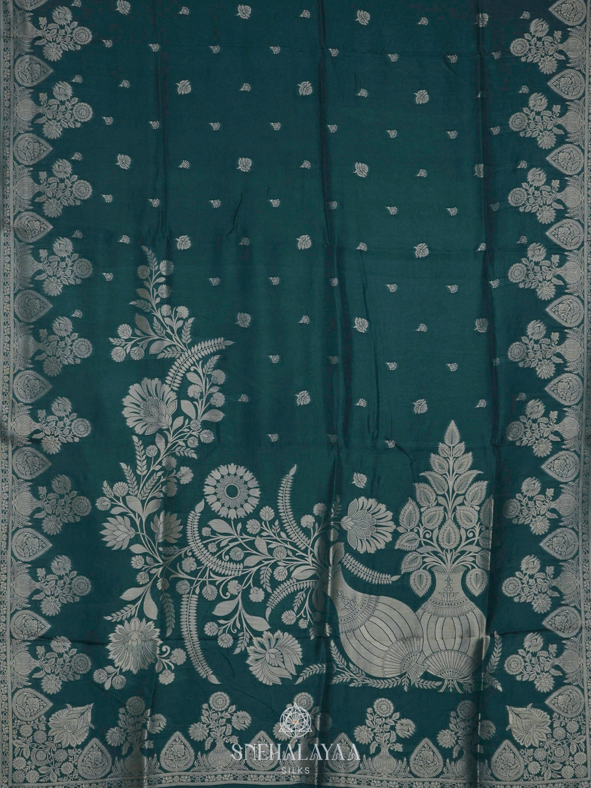 Green Banaras Silk Saree