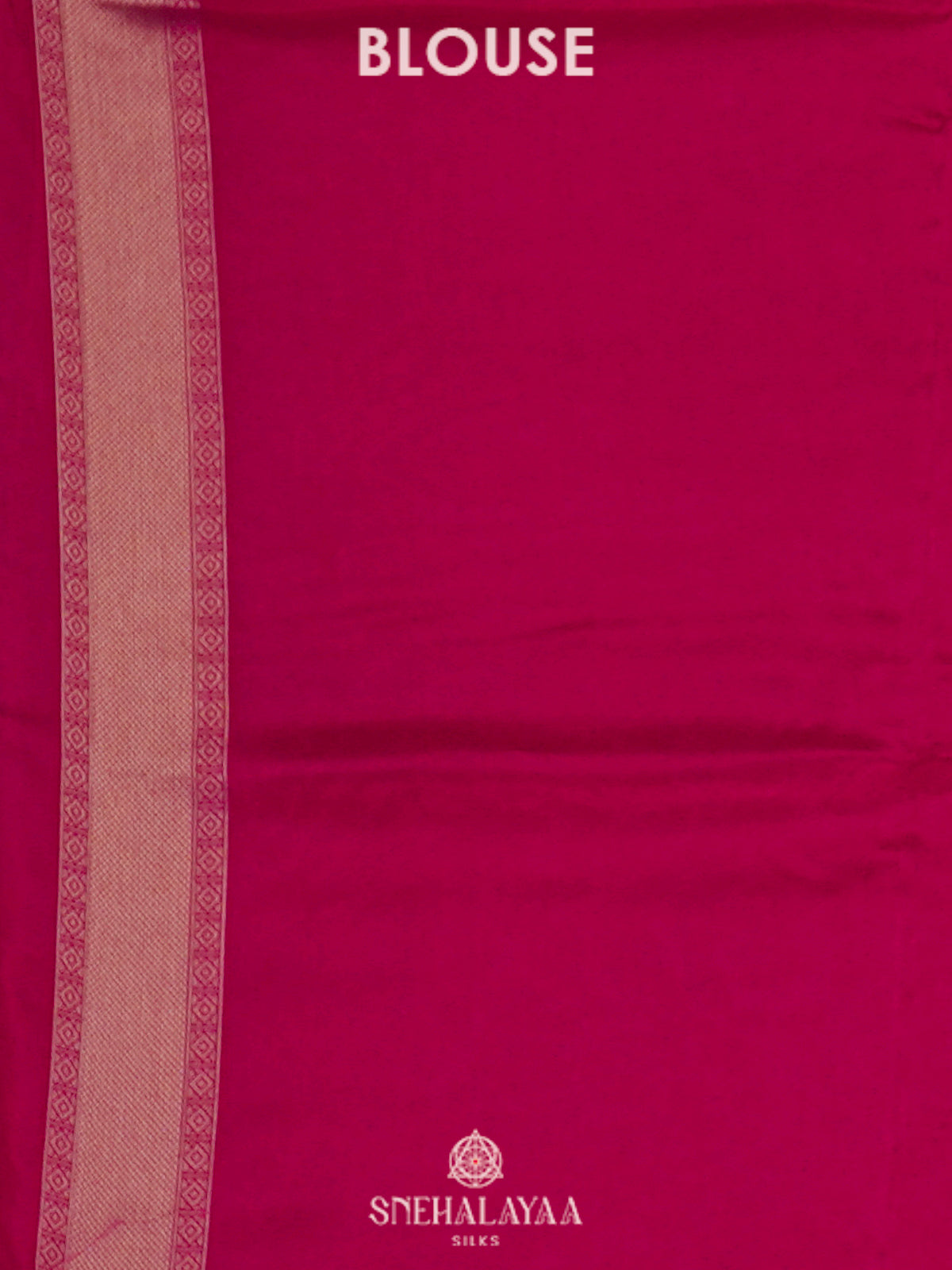 Orange Banaras Silk Saree