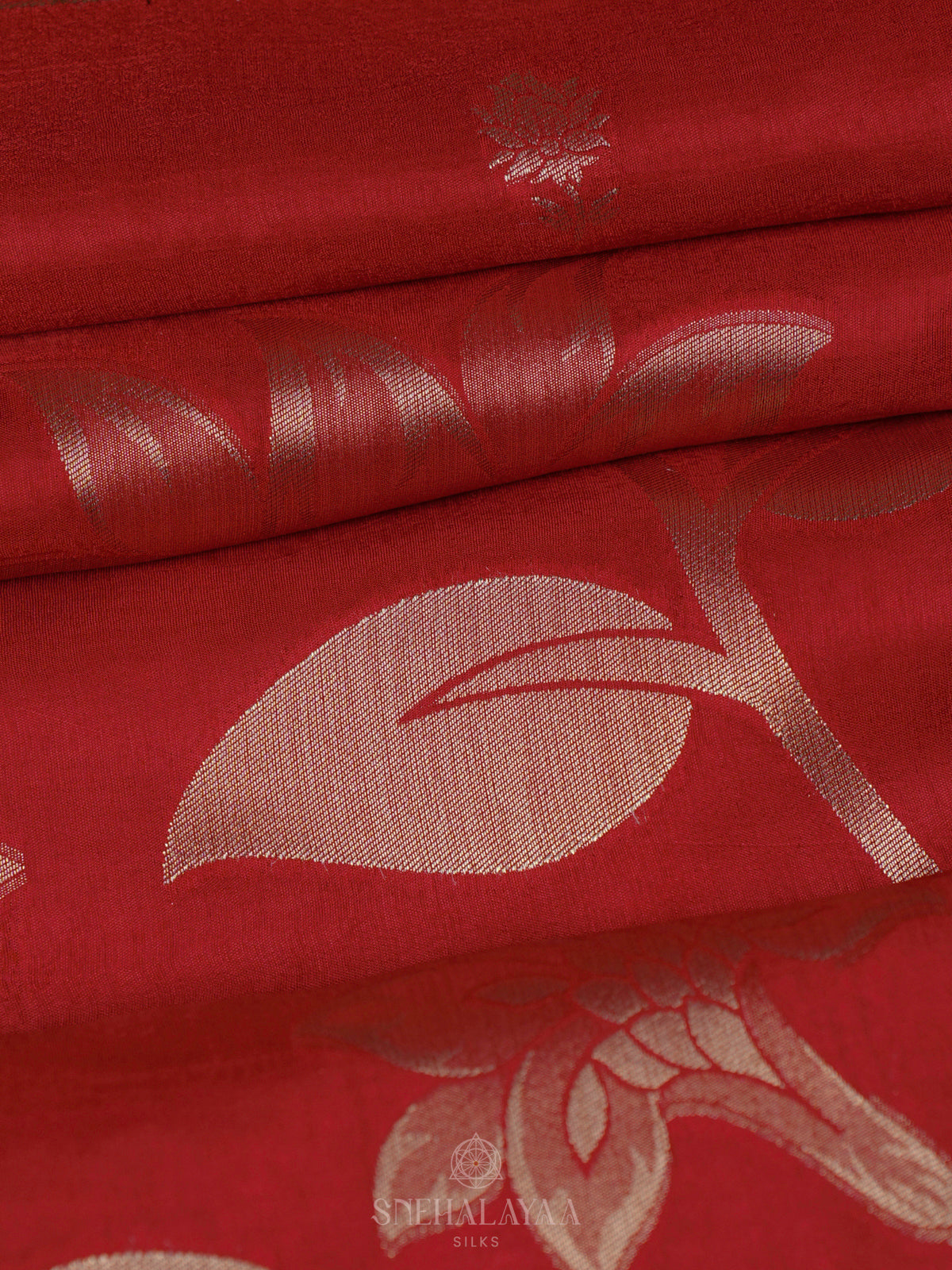 Red Banaras Silk Saree