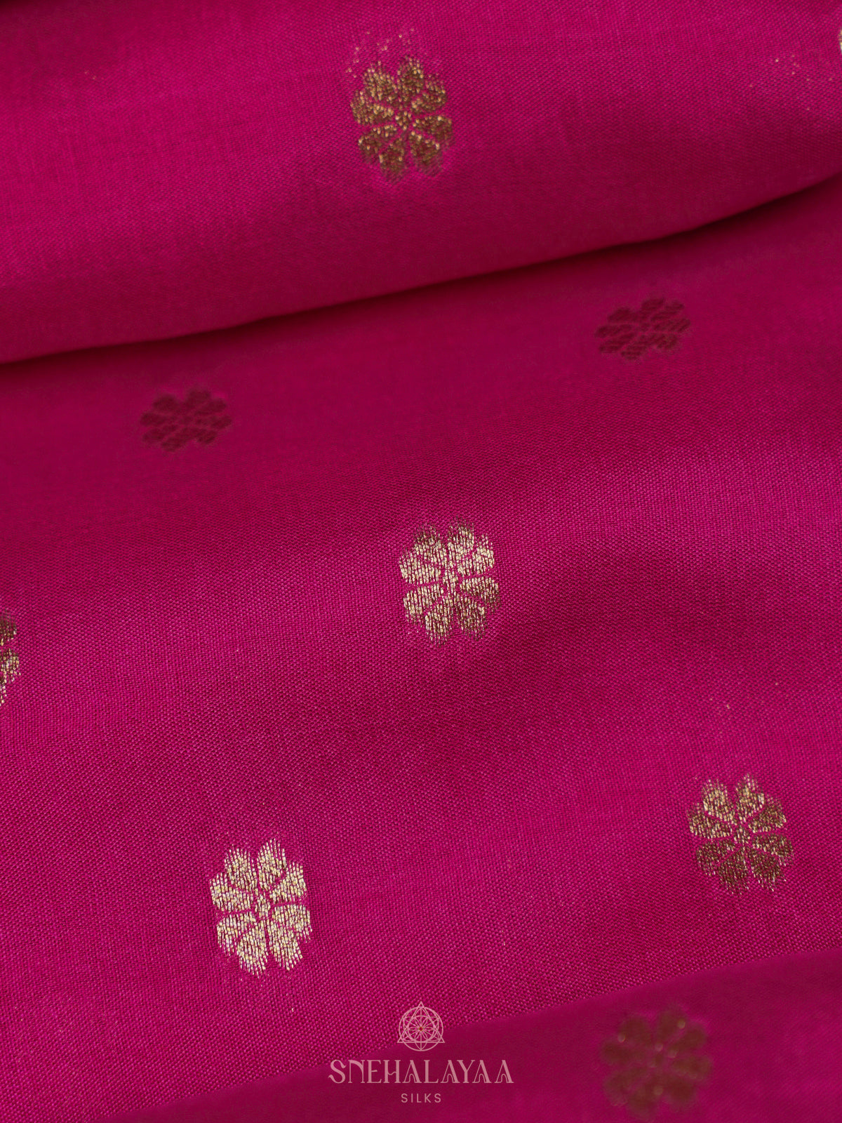 Pink Banaras Silk Saree