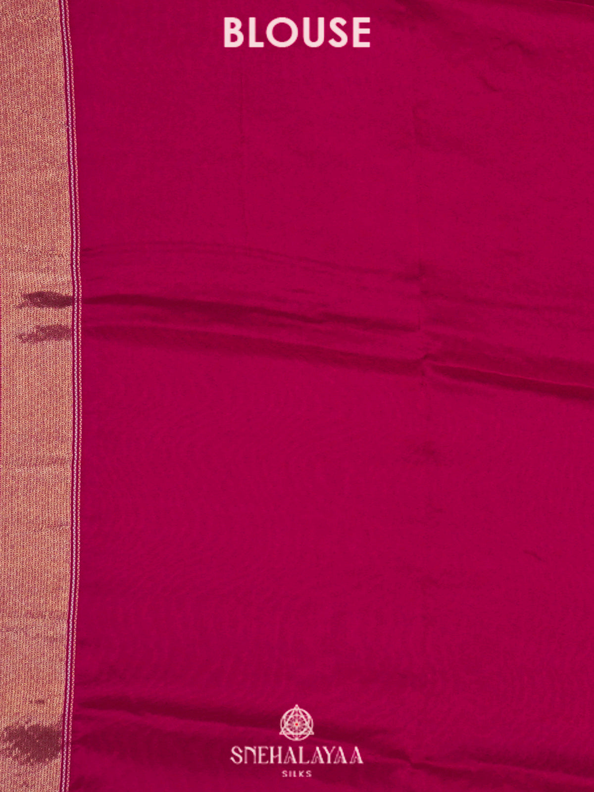 Orange Banaras Silk Saree