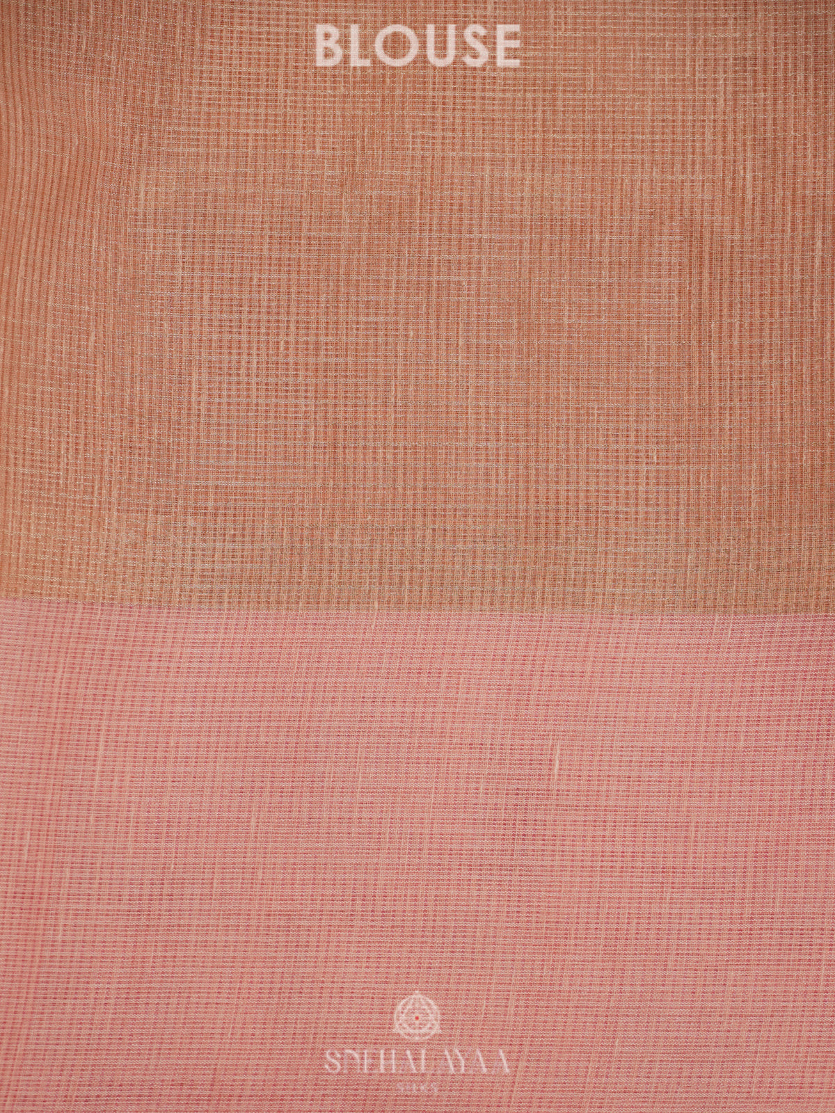 Pale Orange Kota Saree