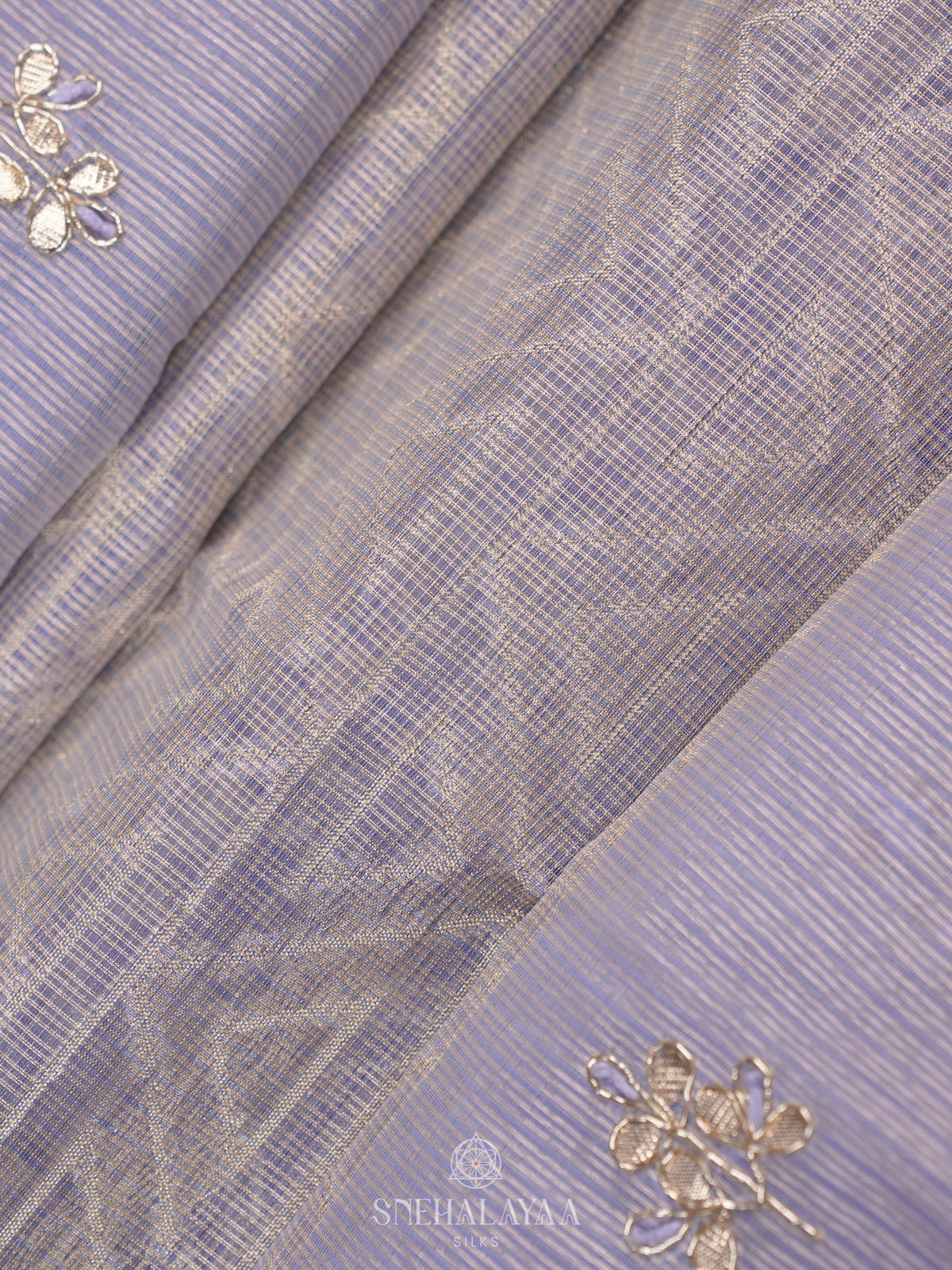 Lilac Kota Saree