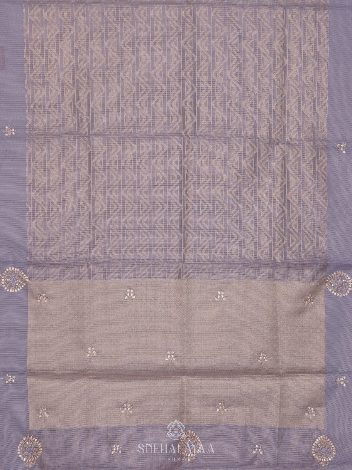 Lilac Kota Saree
