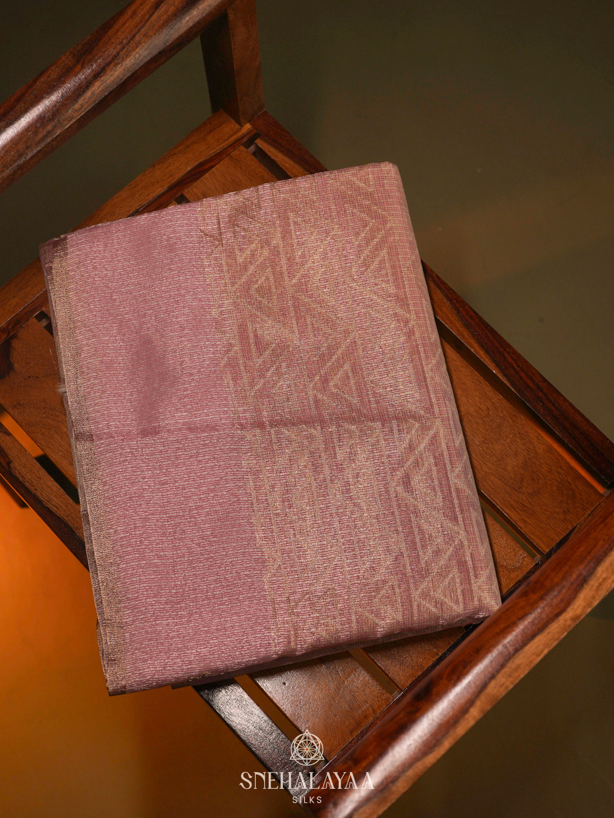 Pale Pink Kota Saree