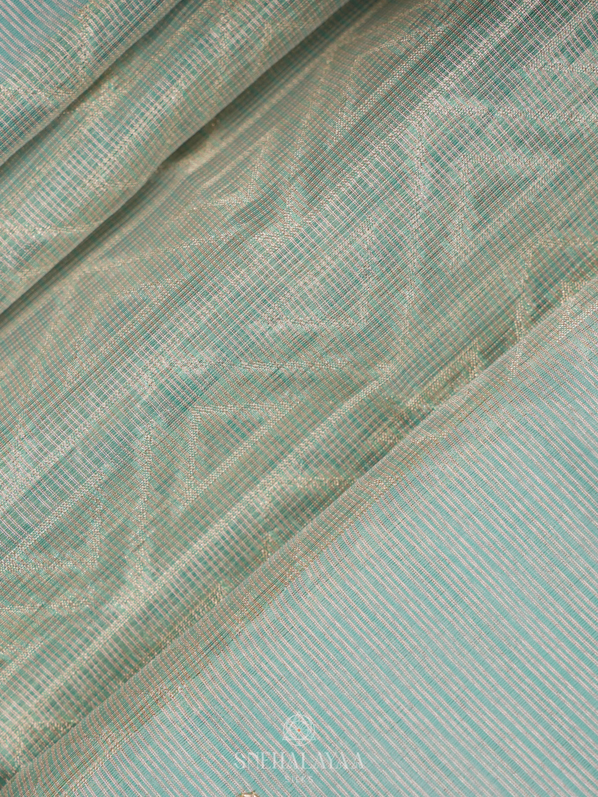 Mint Green Kota Saree