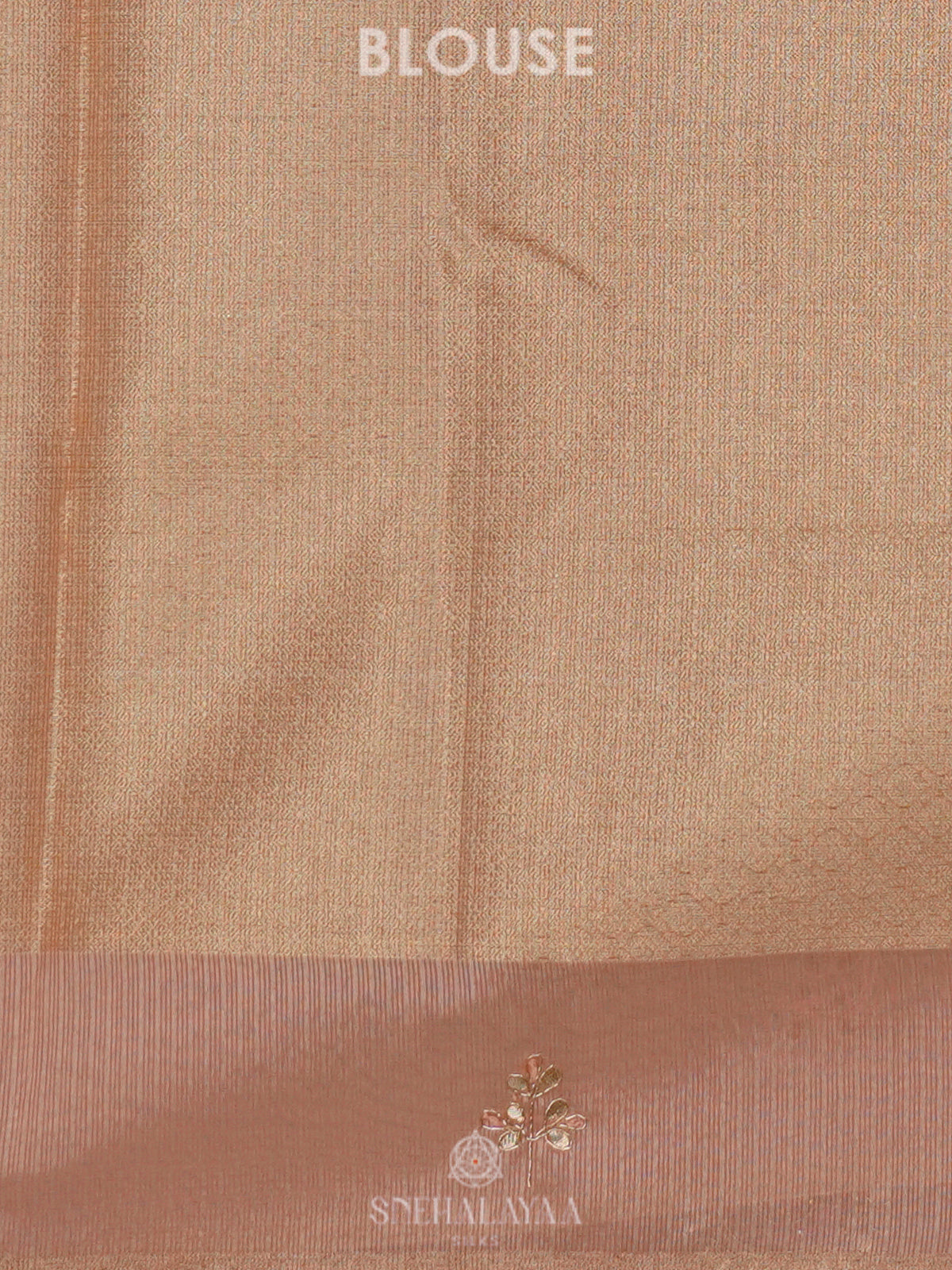 Peach Kota Saree