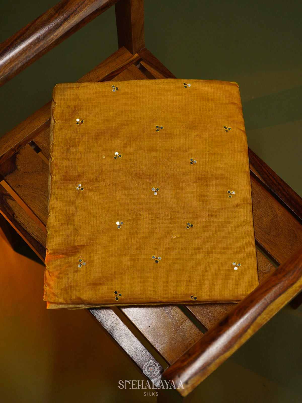 Yellow Kota Saree