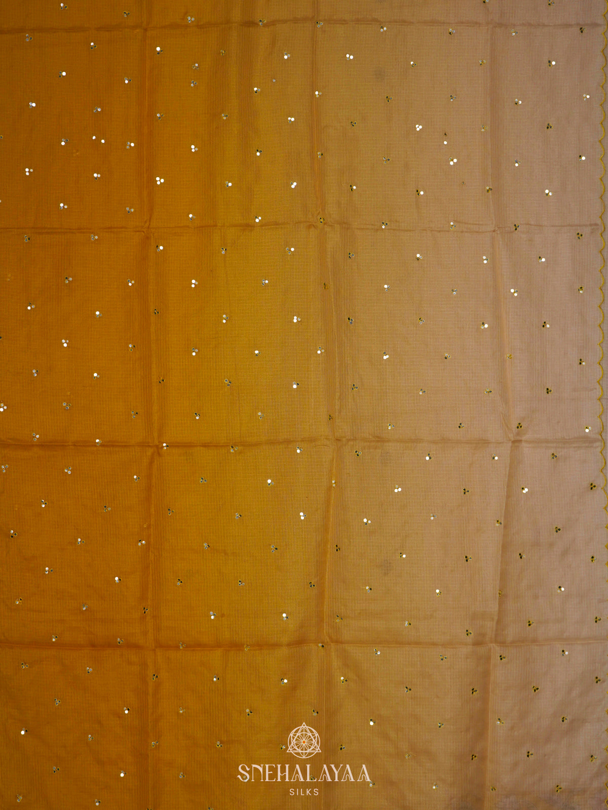 Yellow Kota Saree