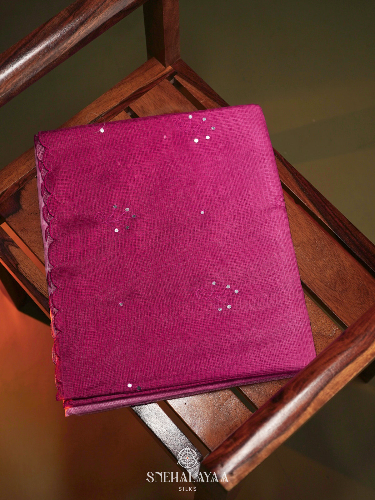 Pink Kota Saree