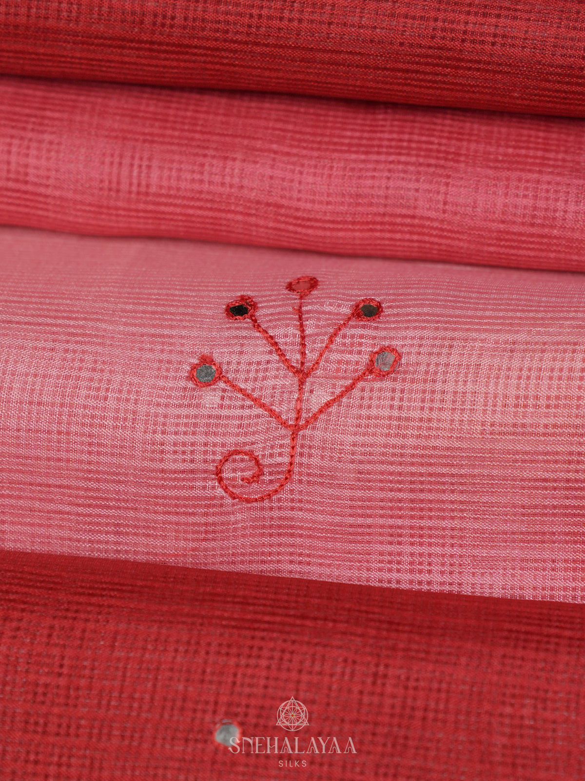Red Kota Saree
