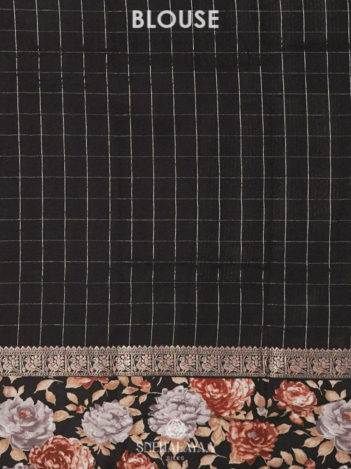 Grey Dola Saree