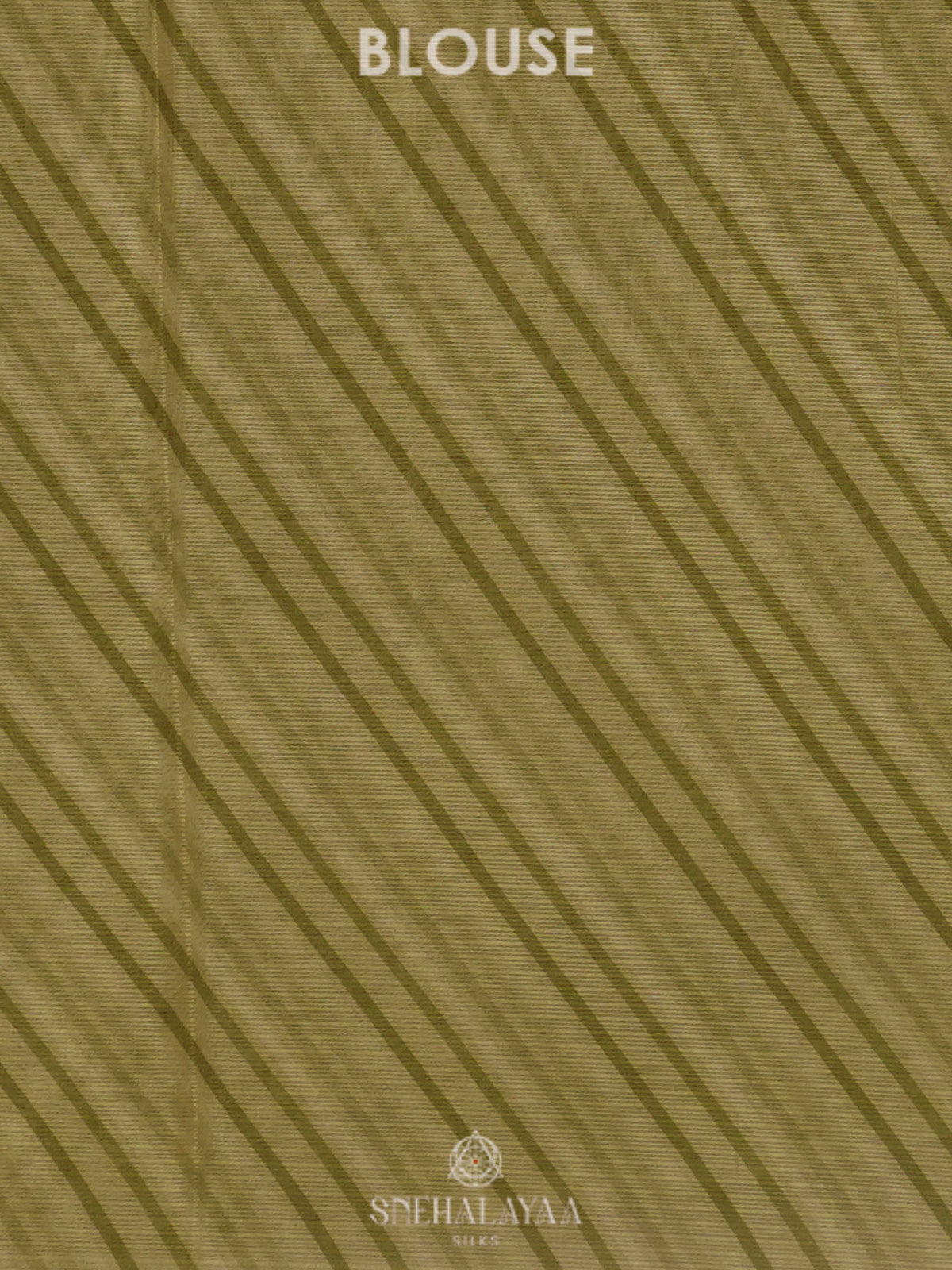 Olive Green Kota Saree