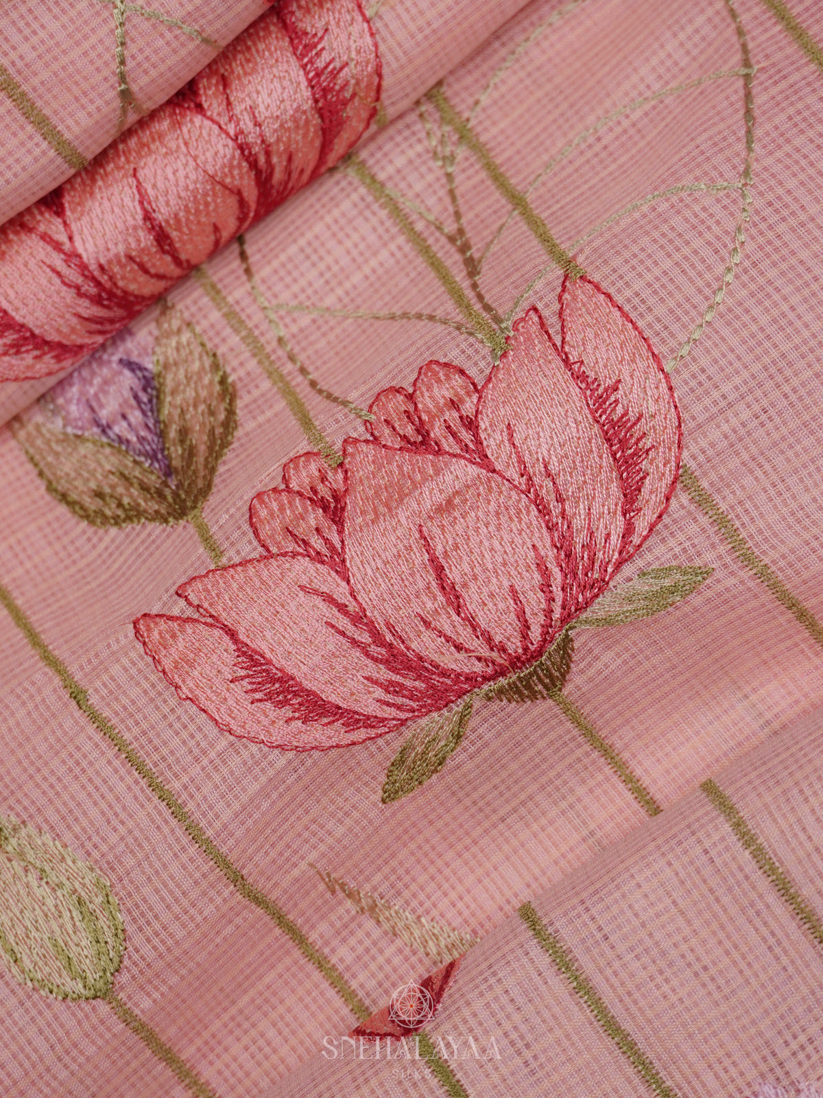 Pink Kota Saree