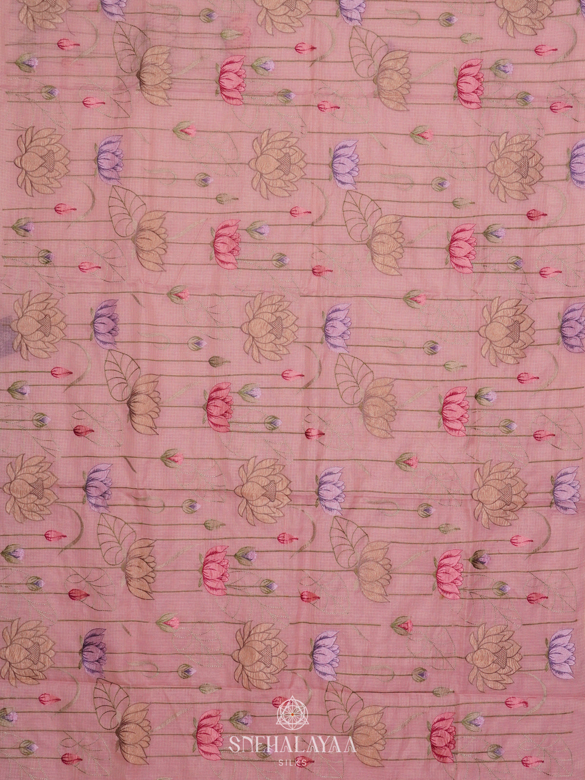 Pink Kota Saree