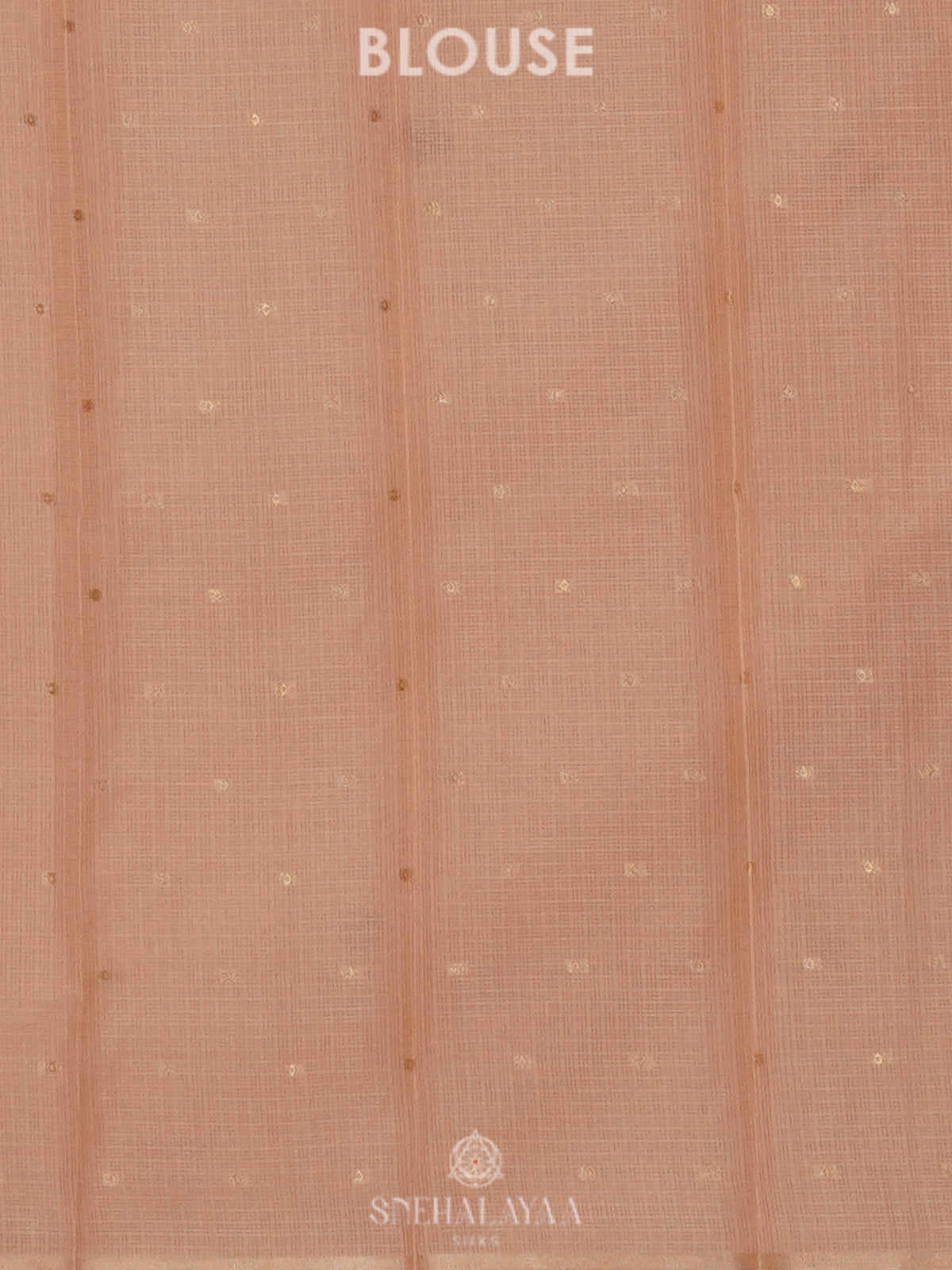Pale Orange Kota Saree
