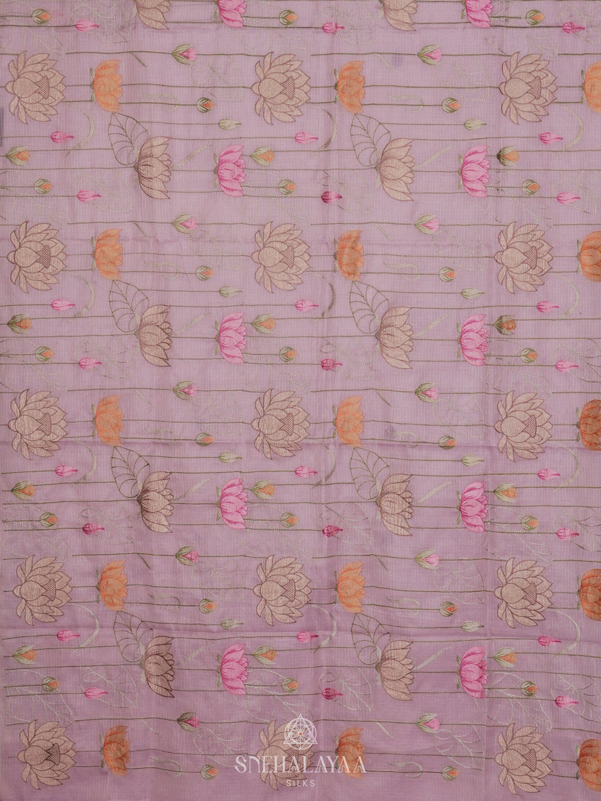 Pale Pink Kota Saree
