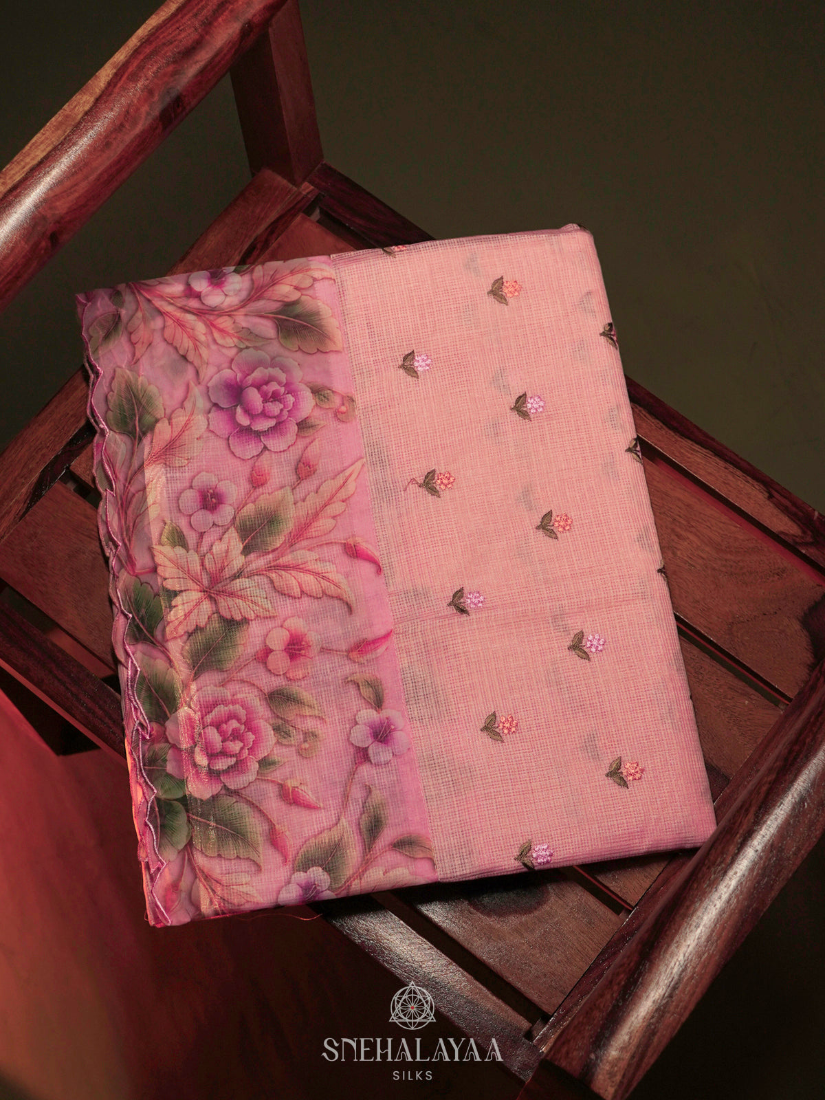 Pink Kota Saree