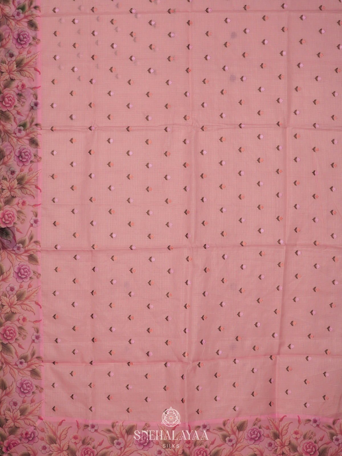Pink Kota Saree