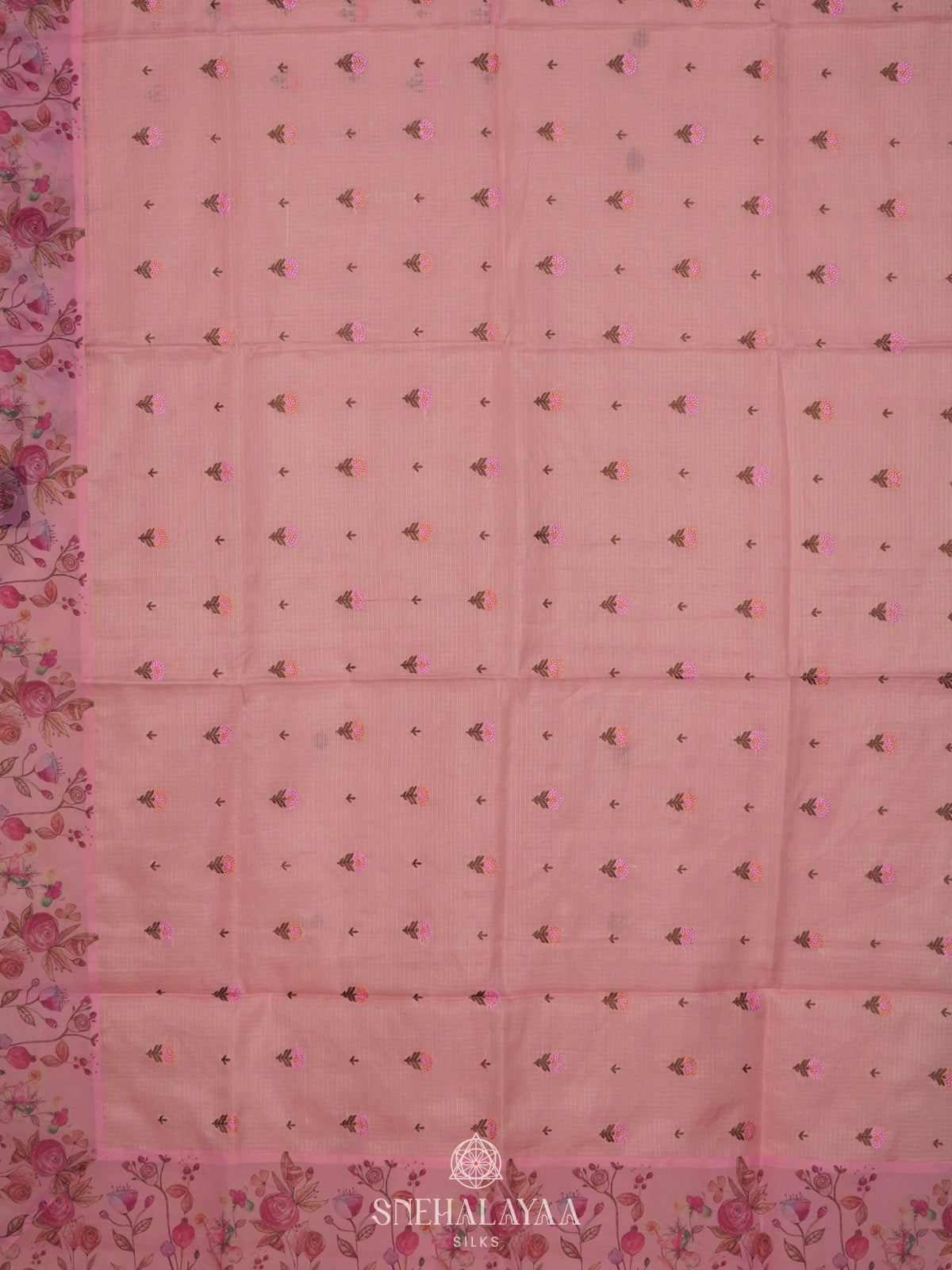Pink Kota Saree