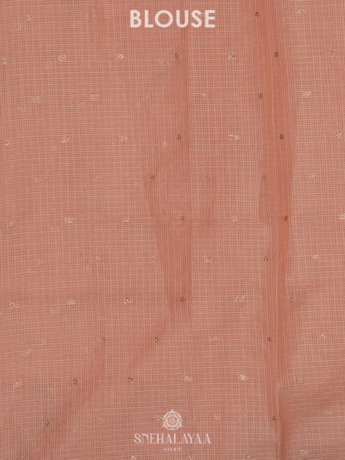 Peach Kota Saree