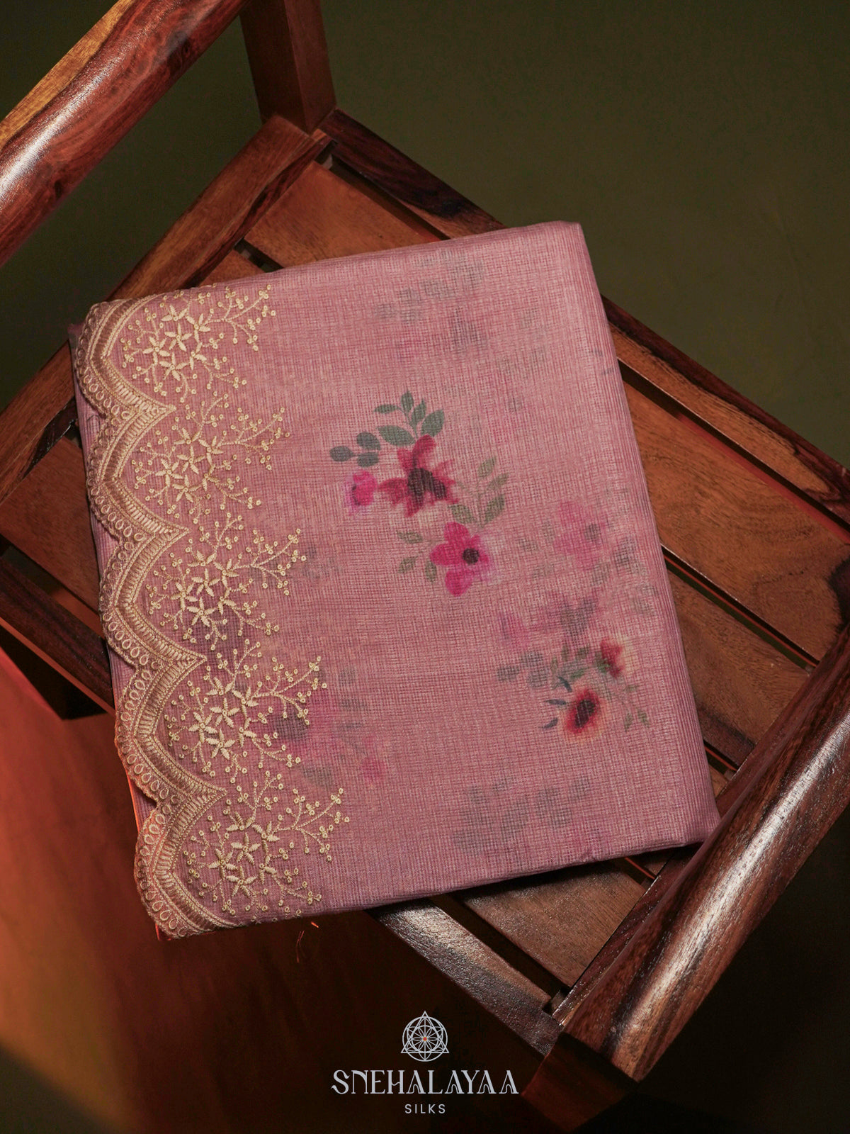 Pink Kota Saree