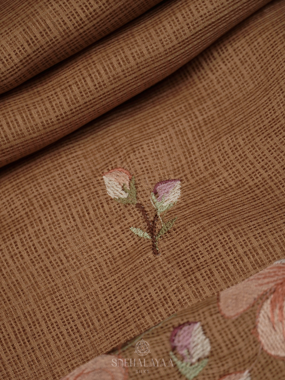 Brown Kota Saree