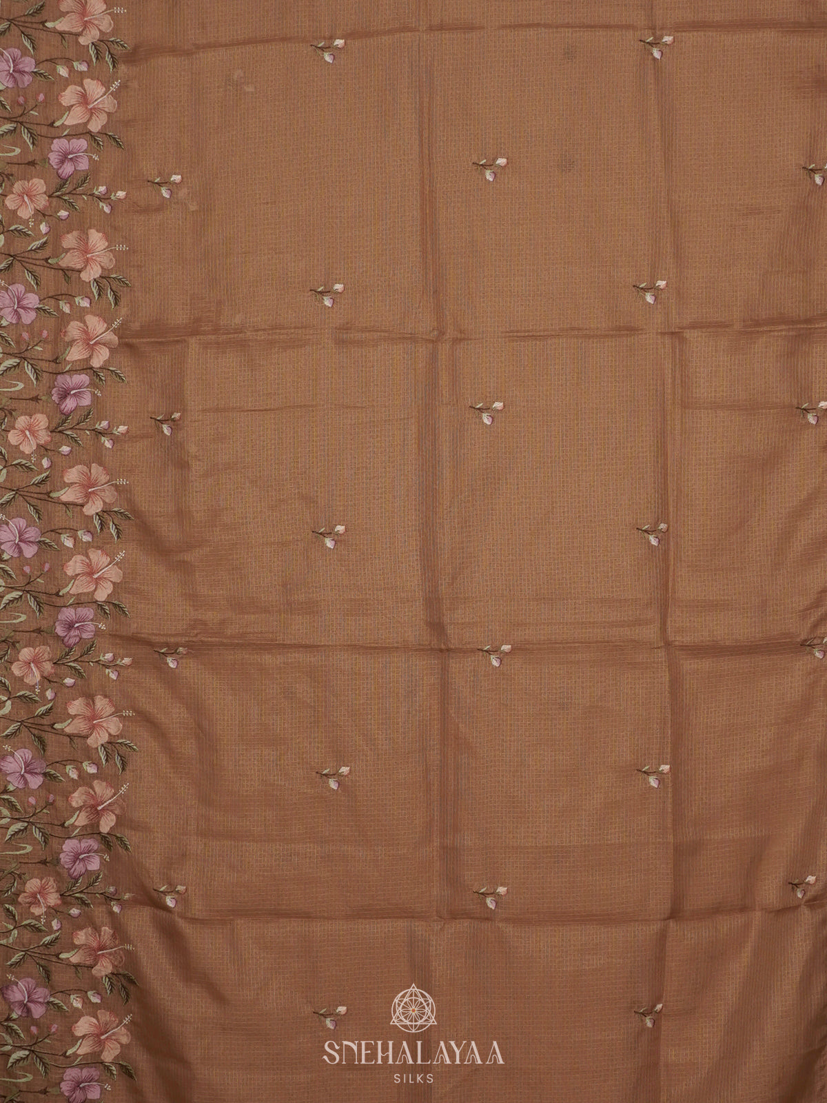 Brown Kota Saree