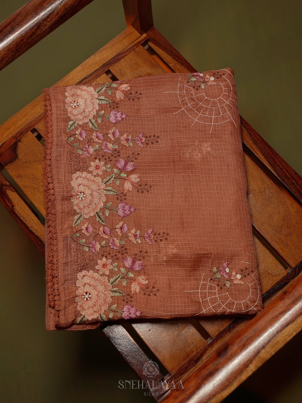 Brown Kota Saree