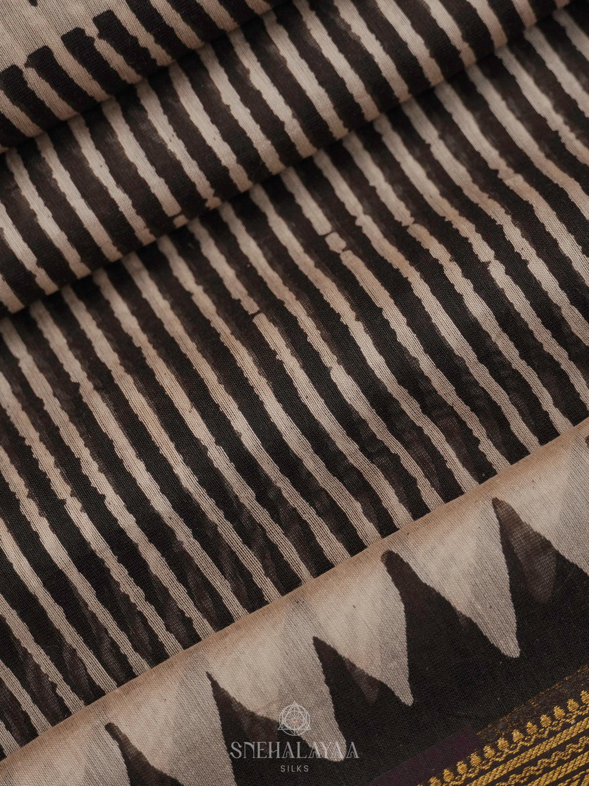 Off White Chanderi Saree