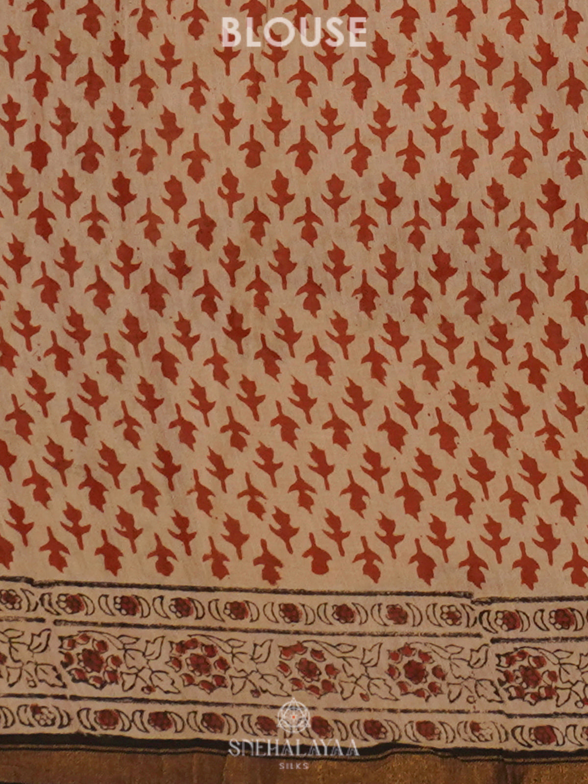 Black Chanderi Saree