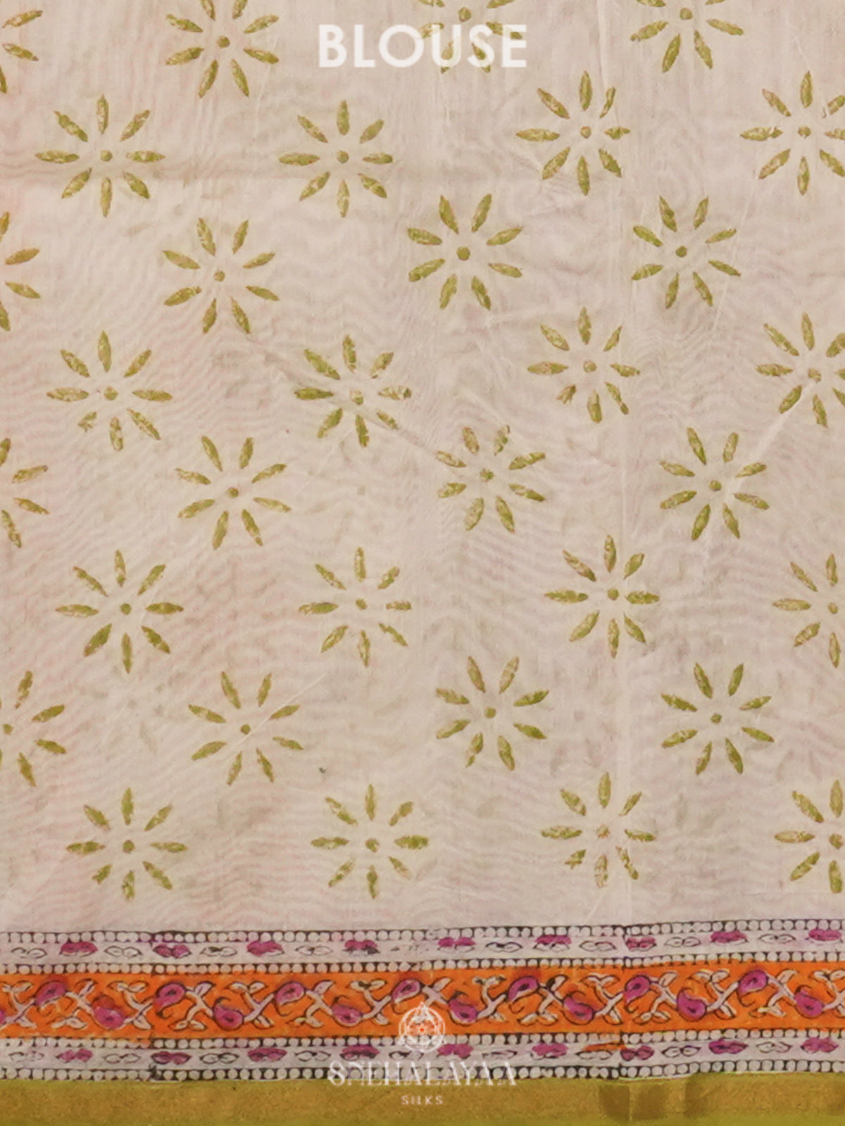 Green Chanderi Saree