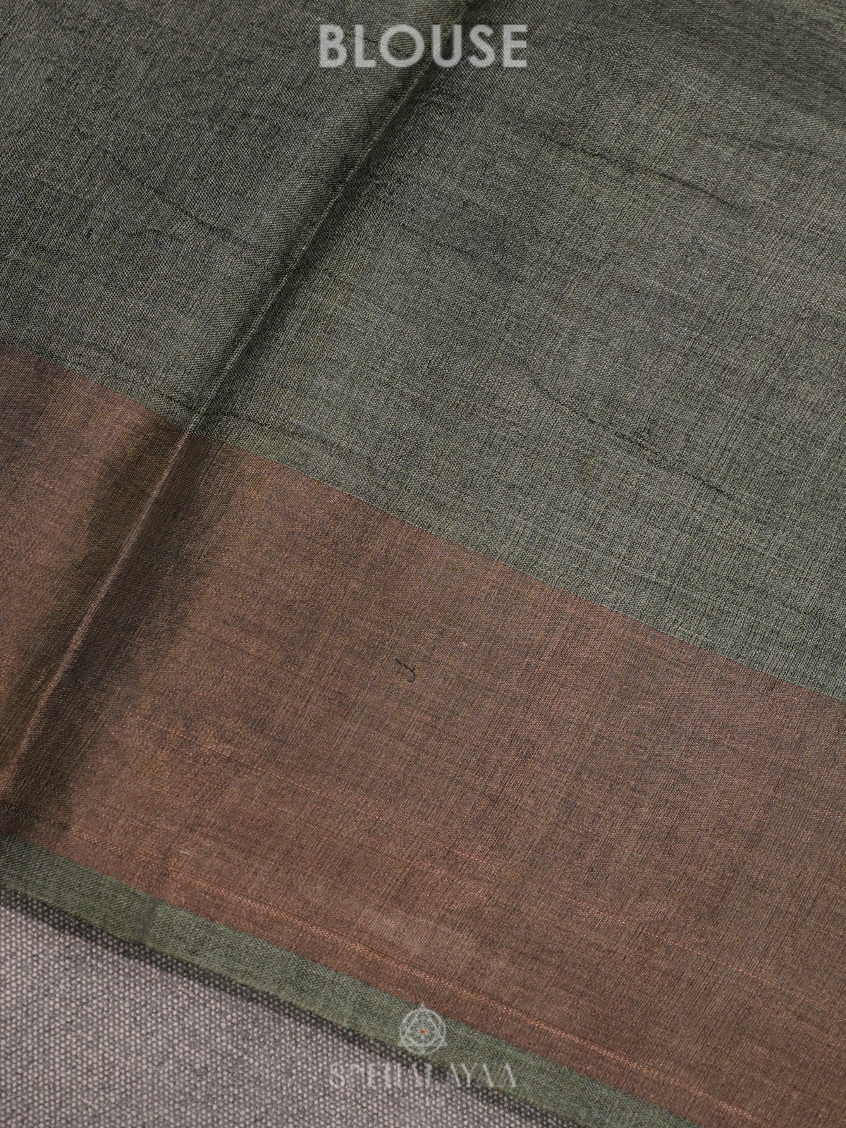 Grey Tussar Saree
