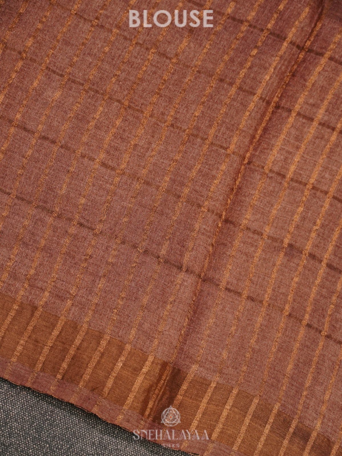 Yellow Tussar Saree