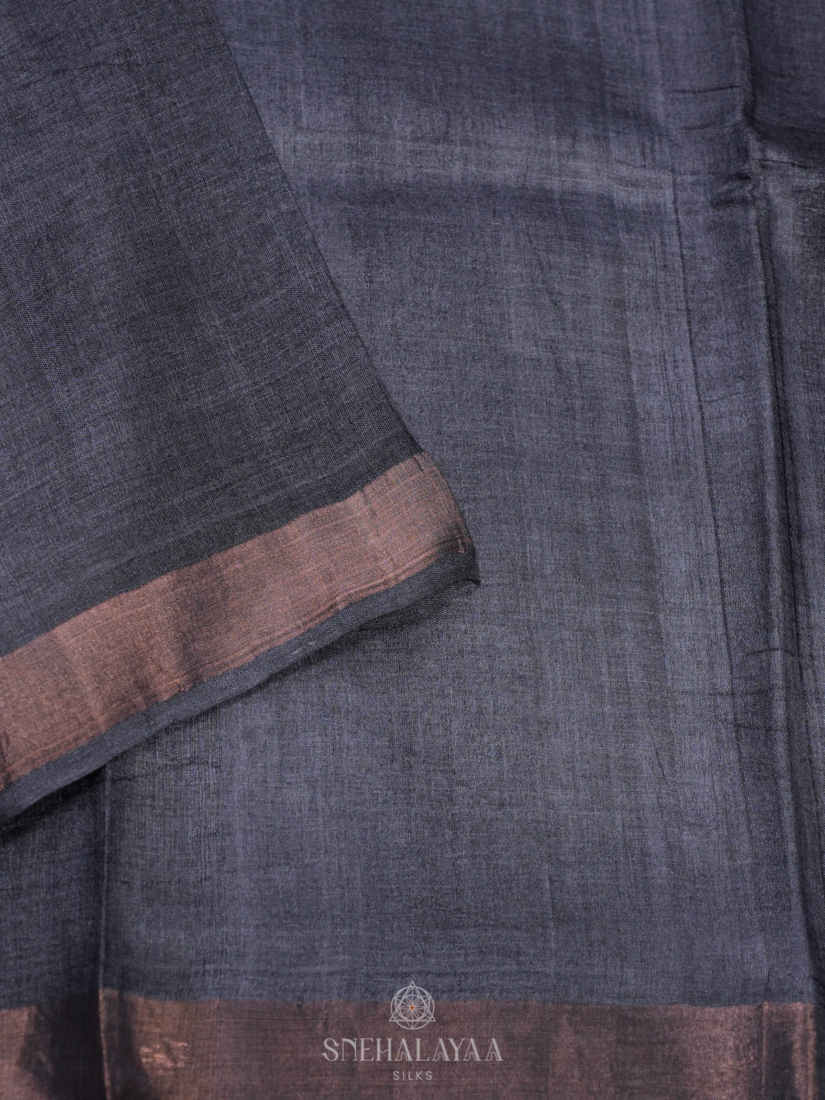 Grey Tussar Saree