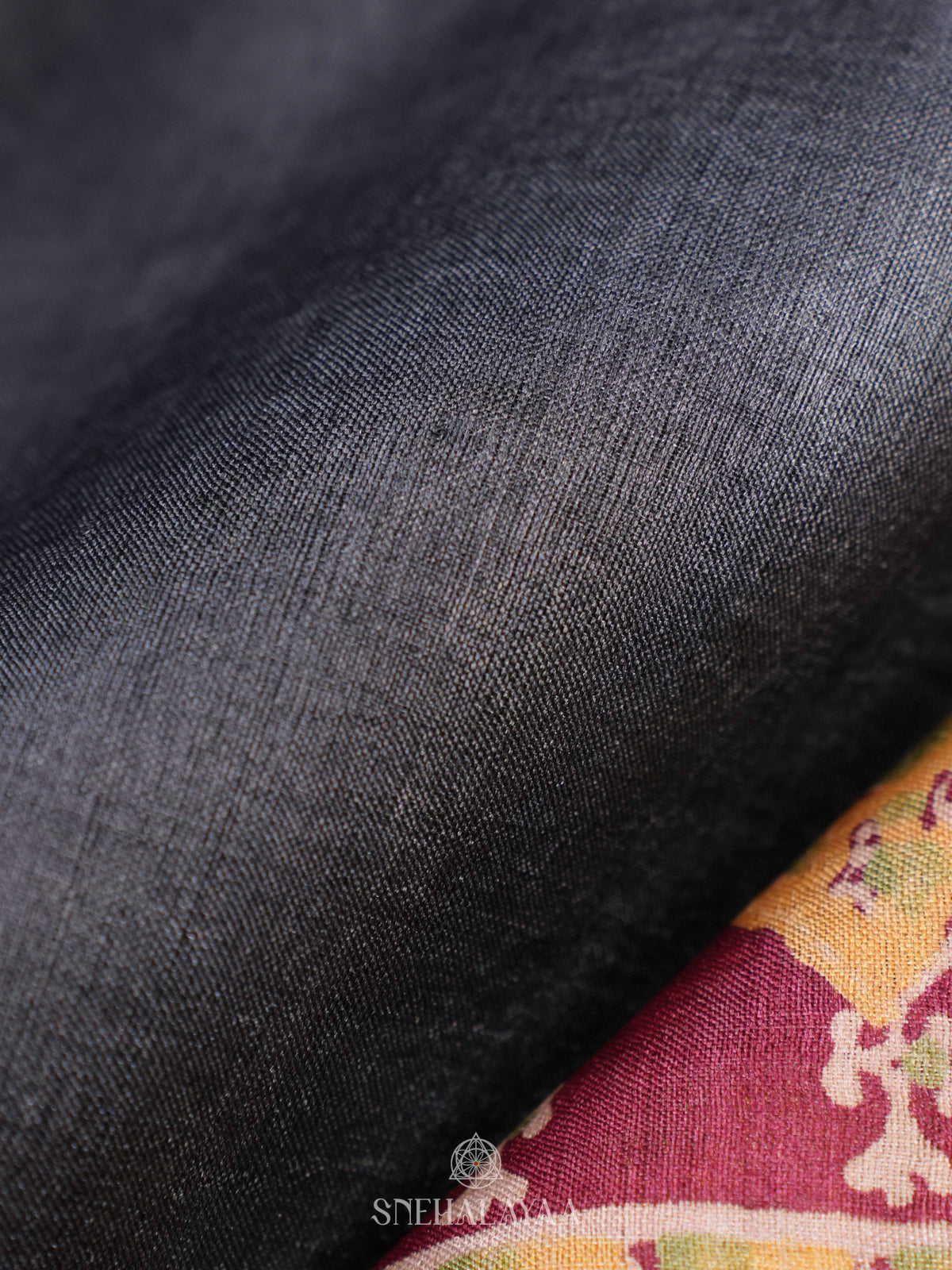 Grey Tussar Saree