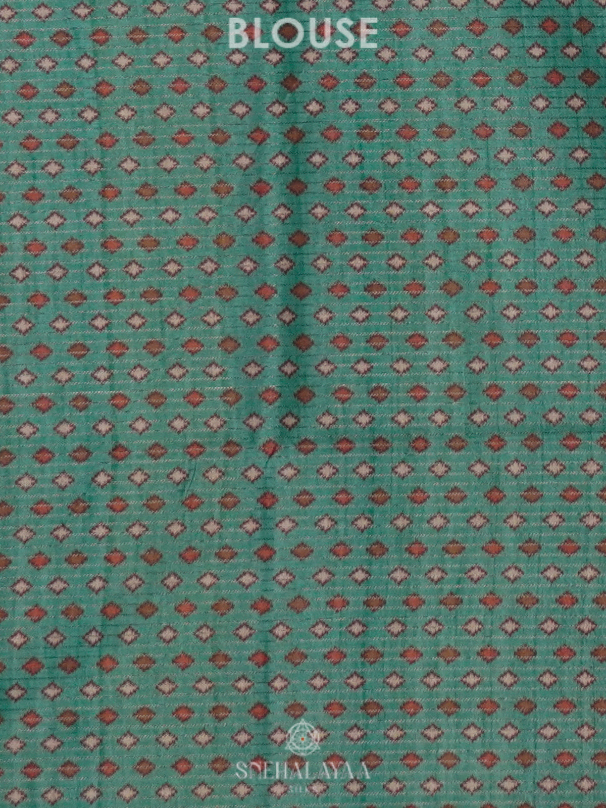 Mint Green Tussar Saree