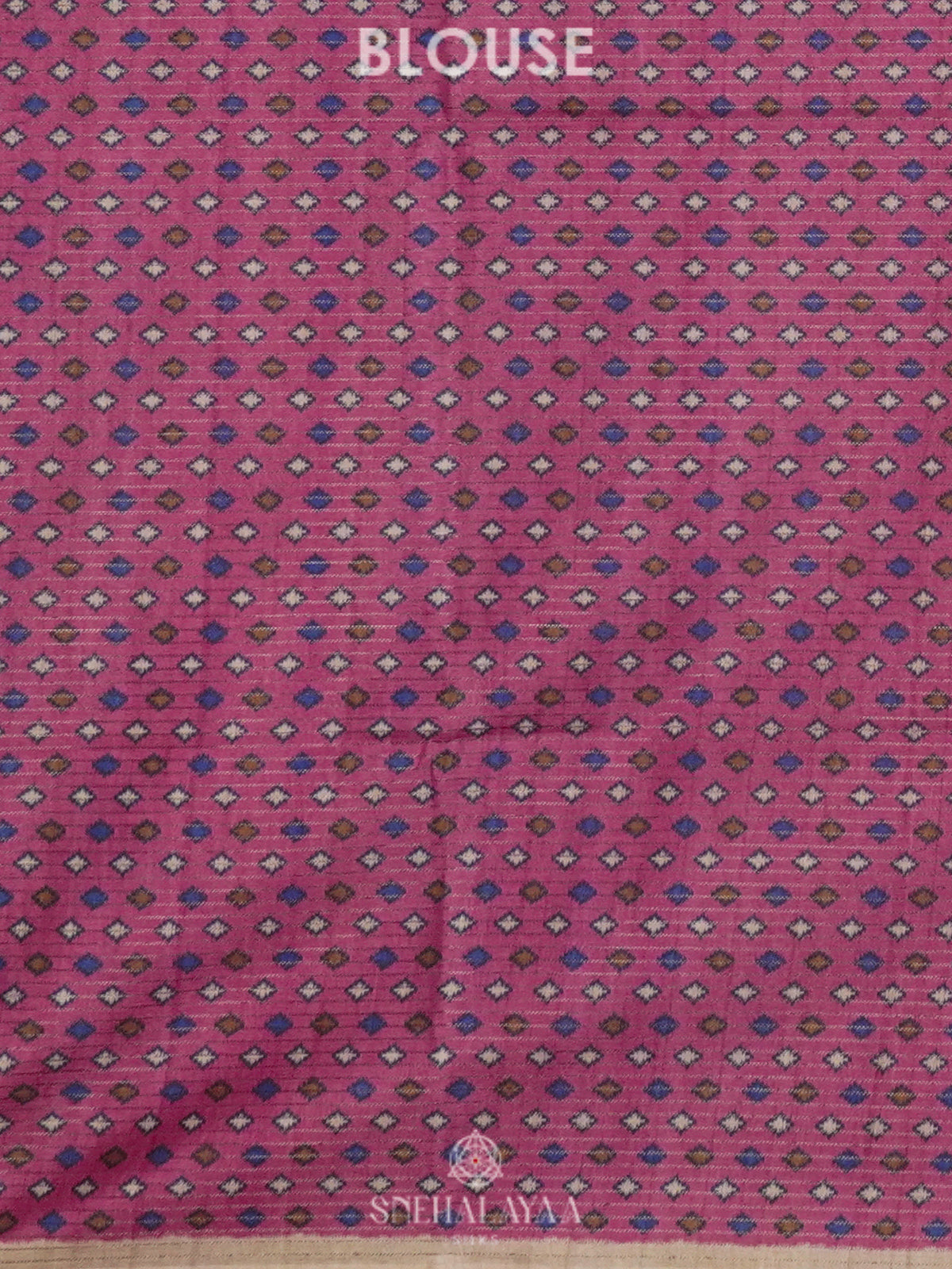 Pink Tussar Saree