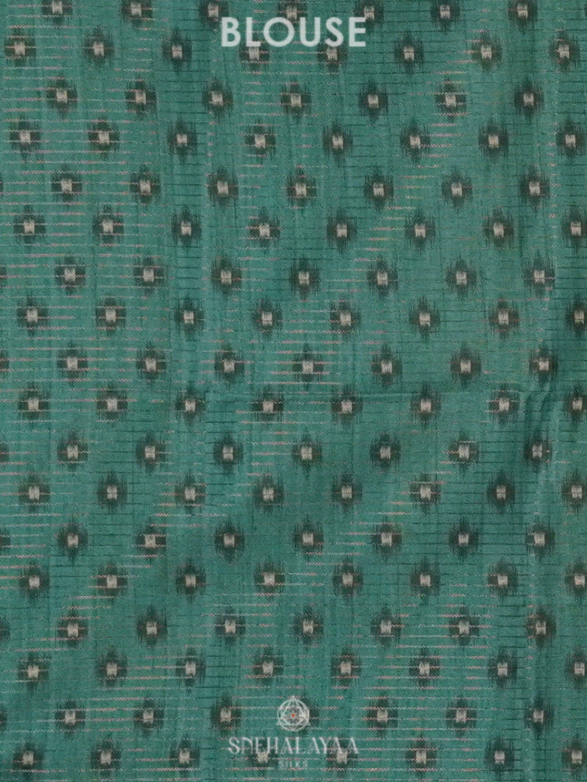 Beige with Mint Green Border Tussar Saree