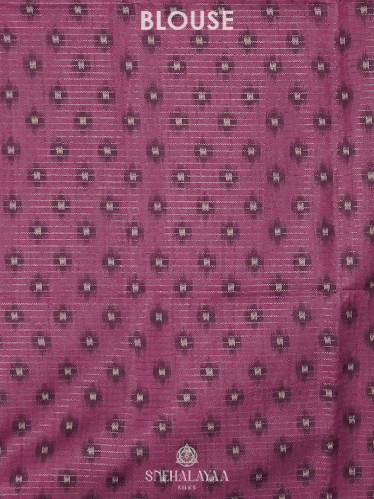 Beige with Pink Border Tussar Saree