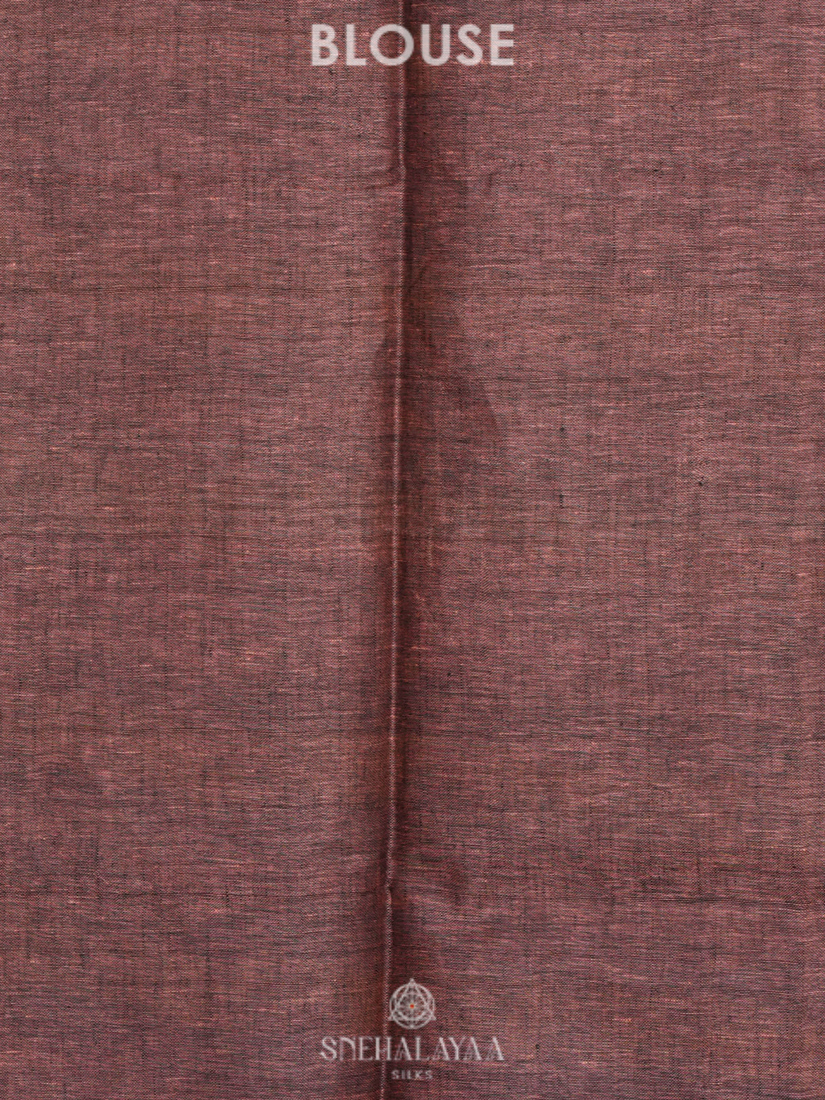 Brown Linen Saree