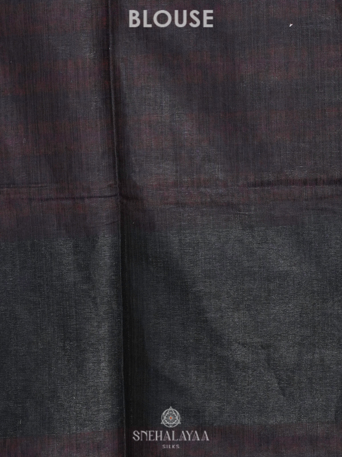 Maroon Linen Saree