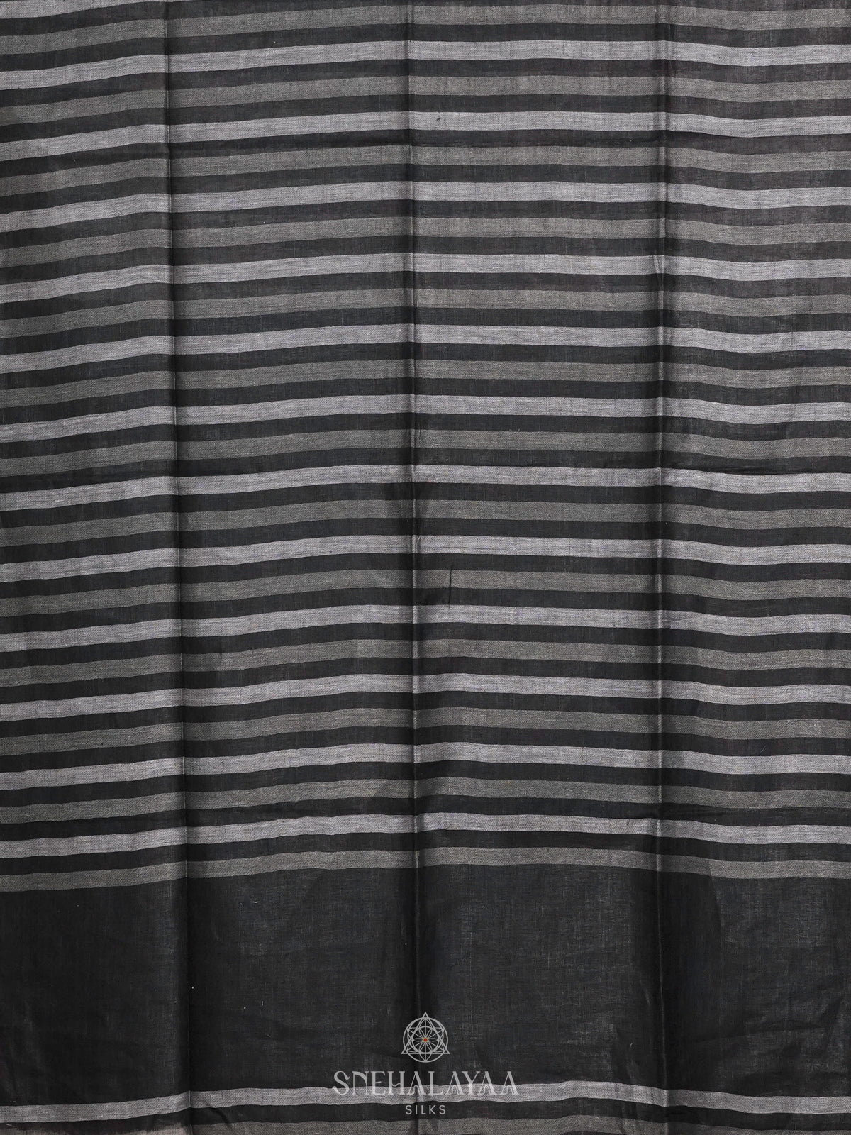 Grey Linen Saree